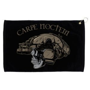 Carpe OWN THE NIGHT Noctem Skull Helmet NVGs Grommeted Golf Towel