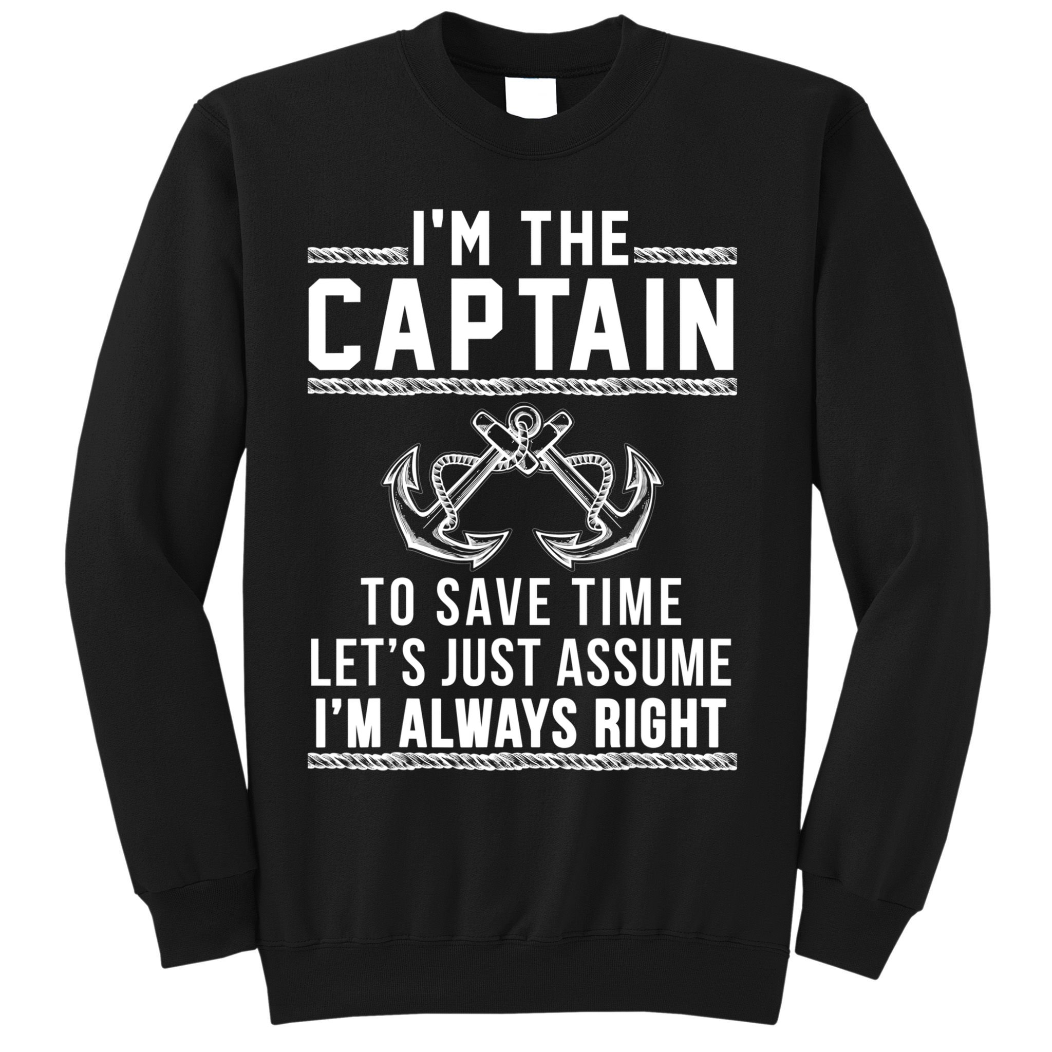 Captain Of The Boat Gift Great Gift Sweatshirt