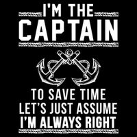 Captain Of The Boat Gift Great Gift 16 in Basic Backpack
