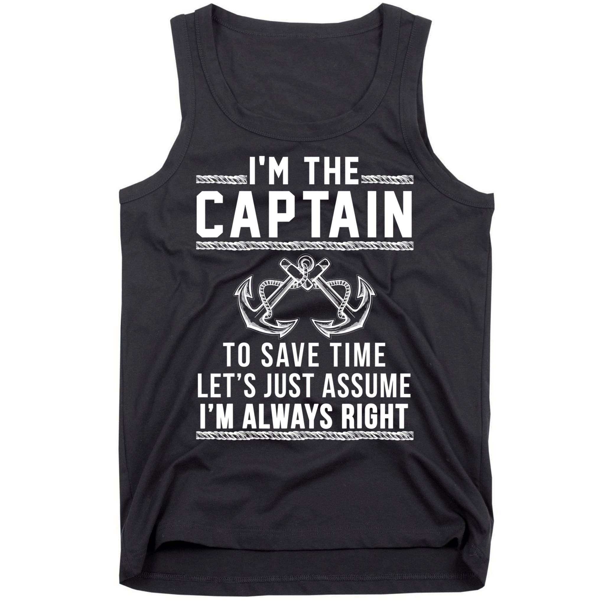 Captain Of The Boat Gift Great Gift Tank Top