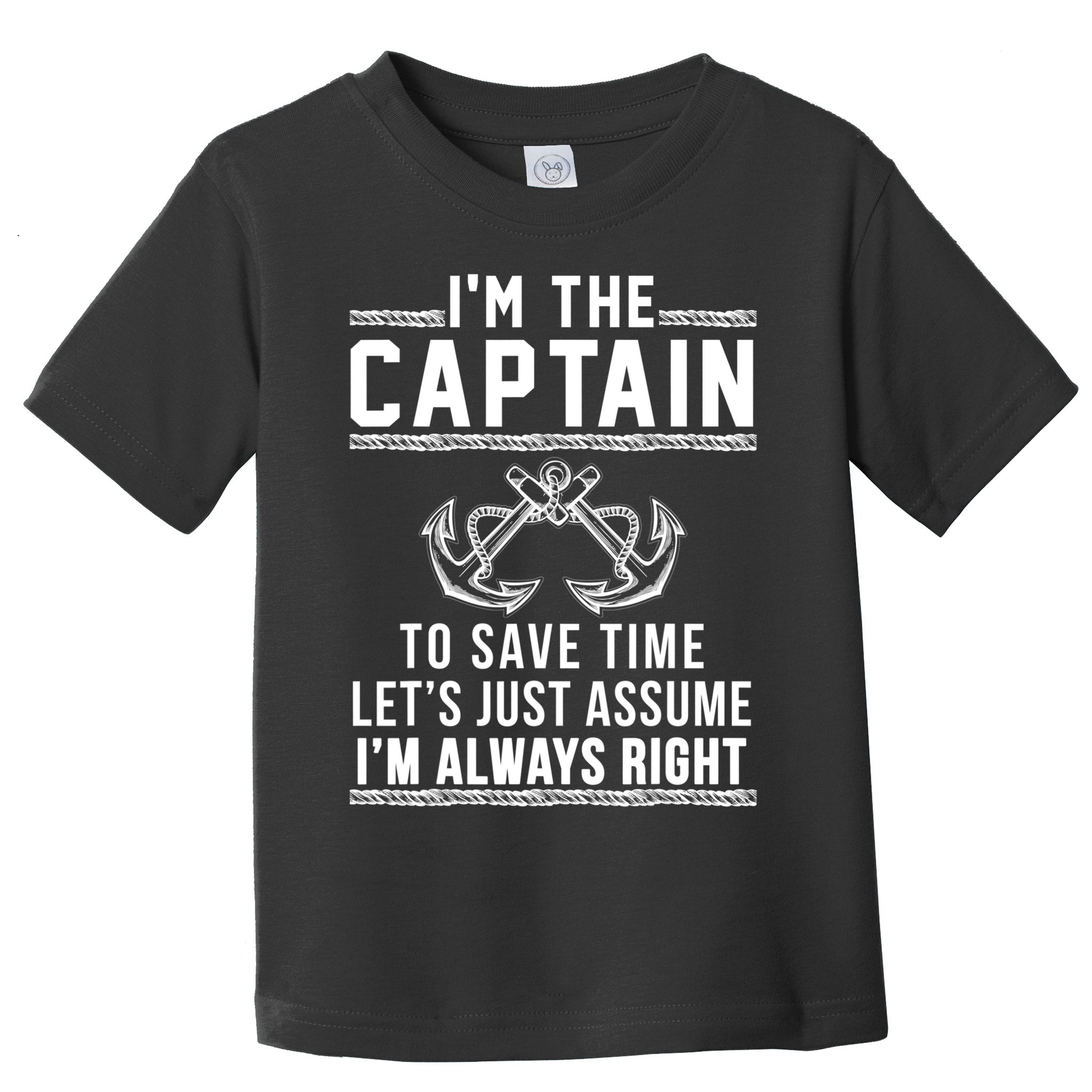 Captain Of The Boat Gift Great Gift Toddler T-Shirt