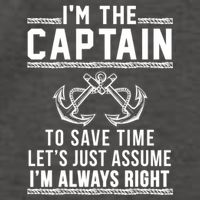 Captain Of The Boat Gift Great Gift Vector Backpack