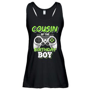 Cousin Of The Birthday Boy Matching Video Game Birthday Gift Ladies Essential Flowy Tank