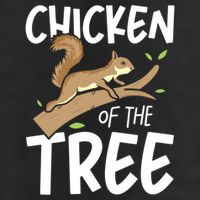 Chicken Of The Tree Squirrel Fun Gift Golf Towel