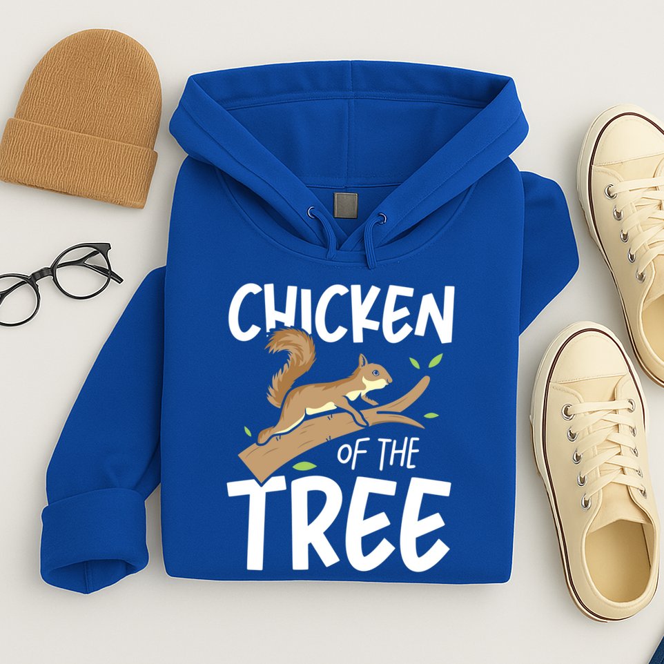 Chicken Of The Tree Squirrel Fun Gift Hoodie