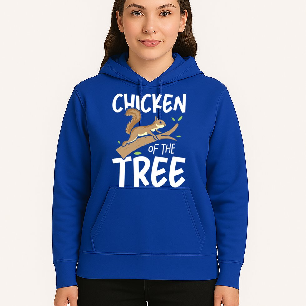 Chicken Of The Tree Squirrel Fun Gift Hoodie
