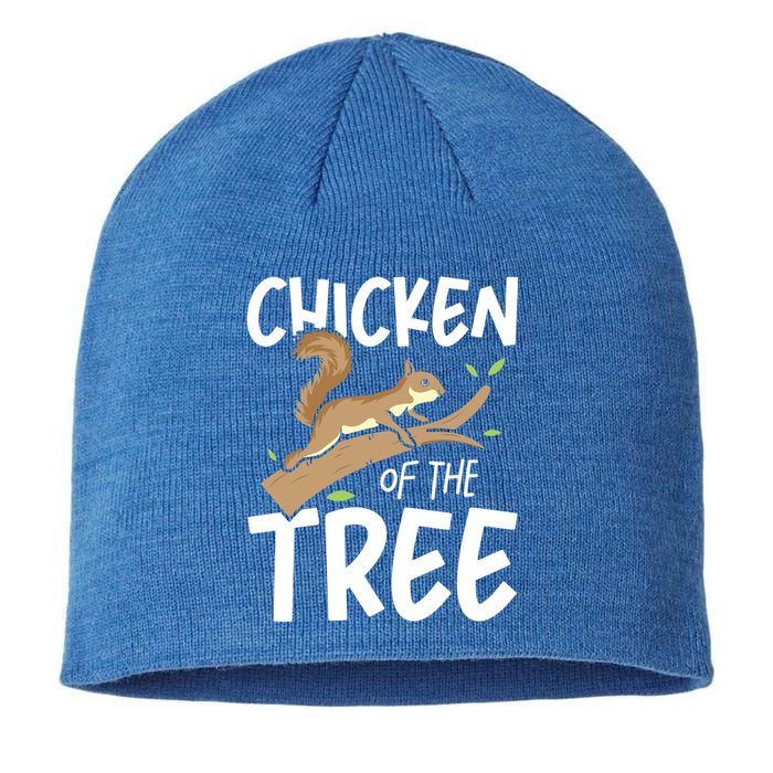 Chicken Of The Tree Squirrel Fun Gift Sustainable Beanie