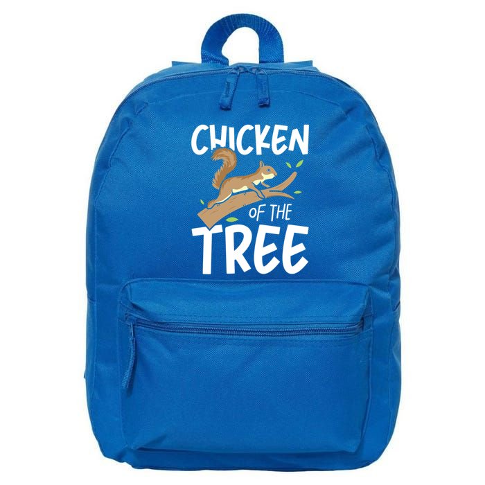 Chicken Of The Tree Squirrel Fun Gift 16 in Basic Backpack