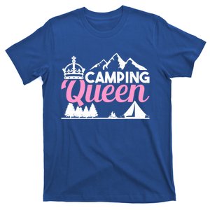 Camper Outdoor Tent Camping Queen Meaningful Gift T-Shirt