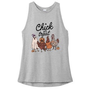 Chick Or Treat Ladies PosiCharge Tri-Blend Wicking Tank