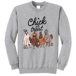 Chick Or Treat Tall Sweatshirt