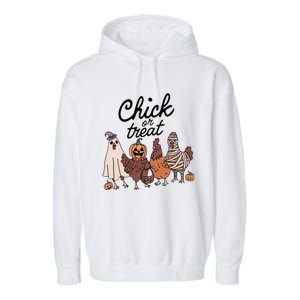 Chick Or Treat Garment-Dyed Fleece Hoodie