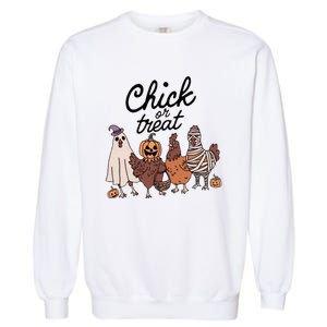 Chick Or Treat Garment-Dyed Sweatshirt