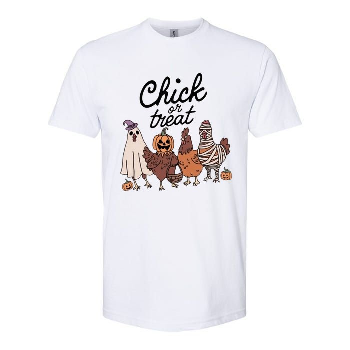 Chick Or Treat Softstyle CVC T-Shirt