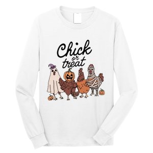 Chick Or Treat Long Sleeve Shirt