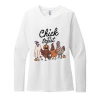 Chick Or Treat Womens CVC Long Sleeve Shirt