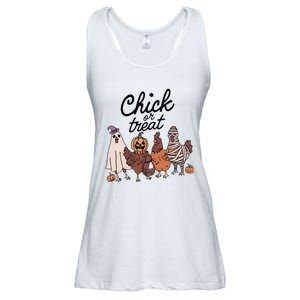 Chick Or Treat Ladies Essential Flowy Tank