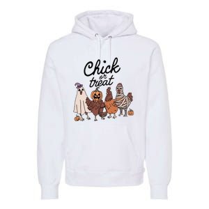 Chick Or Treat Premium Hoodie