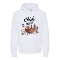 Chick Or Treat Premium Hoodie