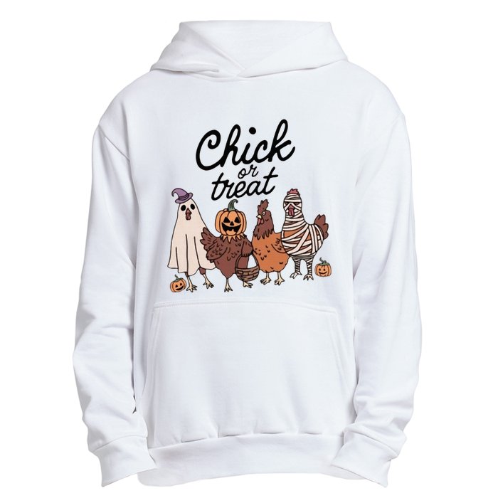 Chick Or Treat Urban Pullover Hoodie