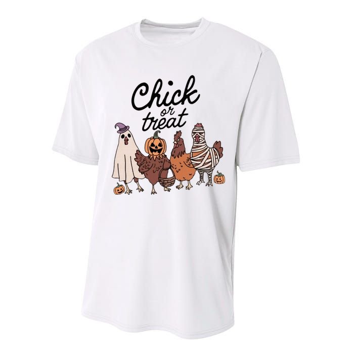 Chick Or Treat Performance Sprint T-Shirt