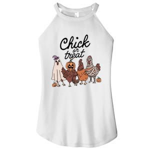 Chick Or Treat Women's Perfect Tri Rocker Tank