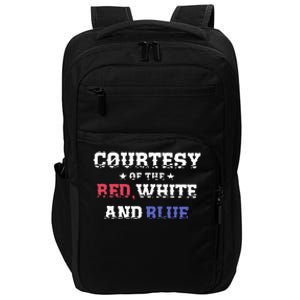 Courtesy Of The Red White And Blue Patriotic Impact Tech Backpack