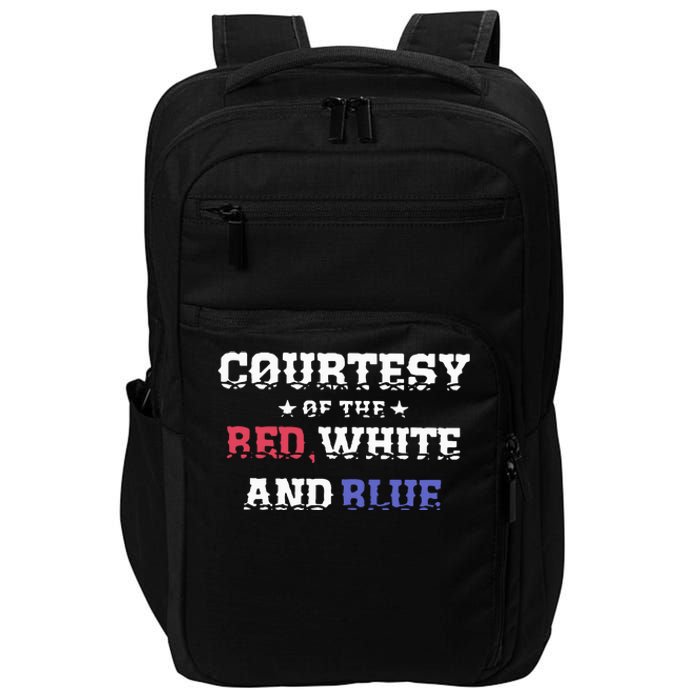 Courtesy Of The Red White And Blue Patriotic Impact Tech Backpack