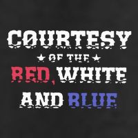 Courtesy Of The Red White And Blue Patriotic 25L Jumbo Tote