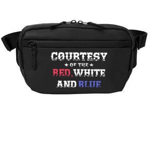 Courtesy Of The Red White And Blue Patriotic Crossbody Pack