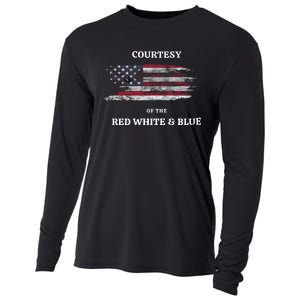 Courtesy Of The Red White And Blue Independence Day Cooling Performance Long Sleeve Crew