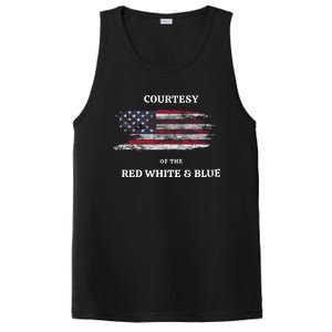 Courtesy Of The Red White And Blue Independence Day PosiCharge Competitor Tank