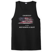 Courtesy Of The Red White And Blue Independence Day PosiCharge Competitor Tank