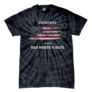 Courtesy Of The Red White And Blue Independence Day Tie-Dye T-Shirt