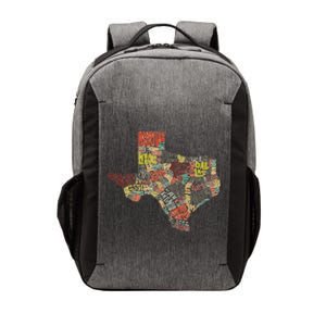 Collage Of Texas States Artistic Texas Vector Backpack