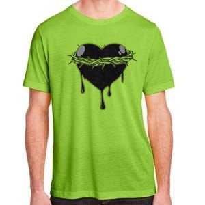 Crown Of Thorns Bleeding Heart Adult ChromaSoft Performance T-Shirt