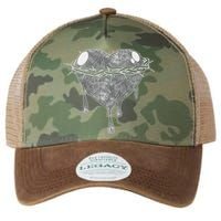 Crown Of Thorns Bleeding Heart Legacy Tie Dye Trucker Hat