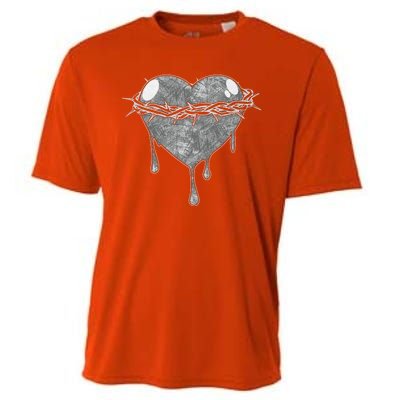 Crown Of Thorns Bleeding Heart Cooling Performance Crew T-Shirt