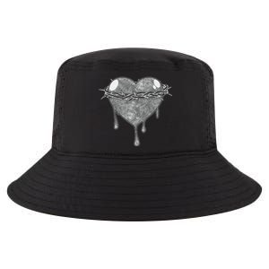 Crown Of Thorns Bleeding Heart Cool Comfort Performance Bucket Hat