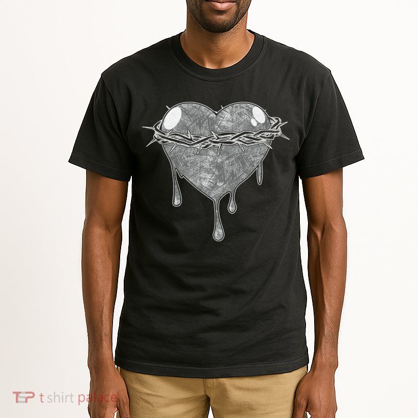 Crown Of Thorns Bleeding Heart Tall T-Shirt