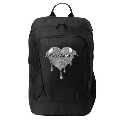Crown Of Thorns Bleeding Heart City Backpack