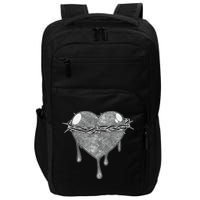 Crown Of Thorns Bleeding Heart Impact Tech Backpack