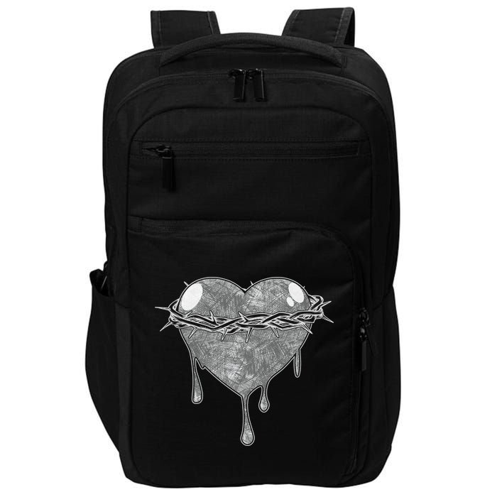 Crown Of Thorns Bleeding Heart Impact Tech Backpack