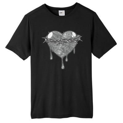 Crown Of Thorns Bleeding Heart Tall Fusion ChromaSoft Performance T-Shirt