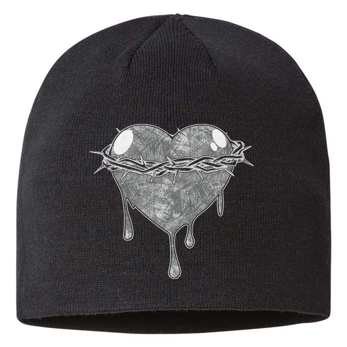 Crown Of Thorns Bleeding Heart Sustainable Beanie