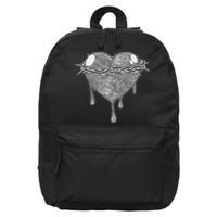 Crown Of Thorns Bleeding Heart 16 in Basic Backpack