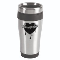 Crown Of Thorns Bleeding Heart 16oz Travel Tumbler