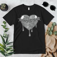 Crown Of Thorns Bleeding Heart Premium T-Shirt