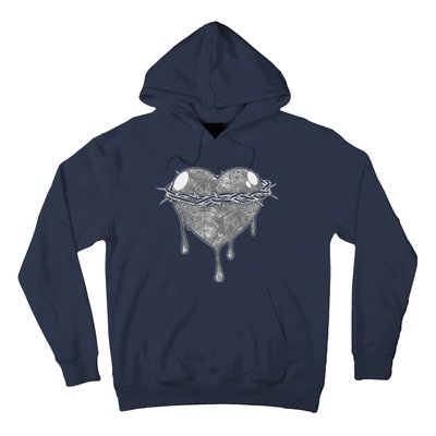 Crown Of Thorns Bleeding Heart Hoodie