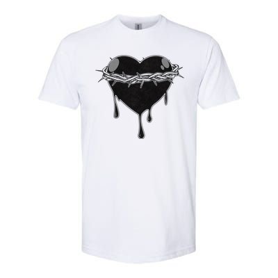 Crown Of Thorns Bleeding Heart Softstyle CVC T-Shirt